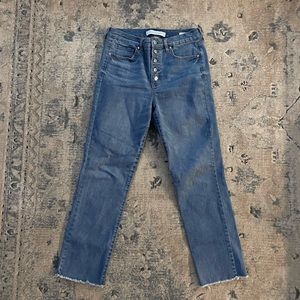 American Vintage High Rise Straight Ankle Jean
